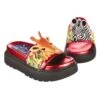 IRREGULAR CHOICE Wind Your Neck In -Masquerade Shoes 4686 06A 6 Wind Your Neck In Irregular Choice Platform Safari Zebra Giraffe Slider Sandals 1b9c4e00 e226 400a b52f 41c6e34ba351