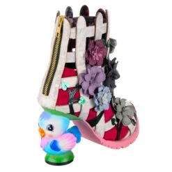 IRREGULAR CHOICE Garden Fence -Masquerade Shoes 4688 01A 3 Garden Fence Irregular Choice Bird Concept Heel Floral High Heel Boots c792ac7b 6e7c 4033 8a53 abd18122aef5
