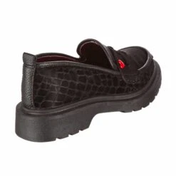 IRREGULAR CHOICE Love A Loaf 24 IRREGULAR CHOICE Love A Loaf -Masquerade Shoes 4697 06A 3 Love A Loaf Irregular Choice Black Croc Flat Slip On Loafers