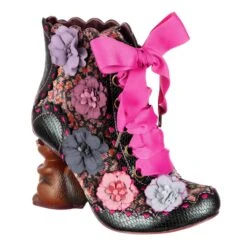 IRREGULAR CHOICE Nuts About You -Masquerade Shoes 4732 01A 1 Nuts About You Irregular Choice Autumnal Cottagecore Ankle Boots Squirrel Concept High Heels 51381280 f756 45cf b758 bf0d7b460e20