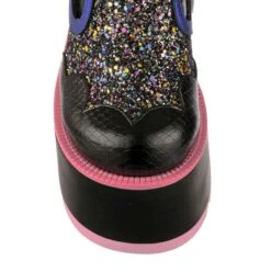 Kitty Cavern 27 Kitty Cavern -Masquerade Shoes 4734 01A 5 Kitty Cavern Irregular Choice X Sanrio Halloween Hello Kitty Cut Out Goth Platform Ankle Boots d5cec894 837c 4a99 aec4 2198ce4b1dc4