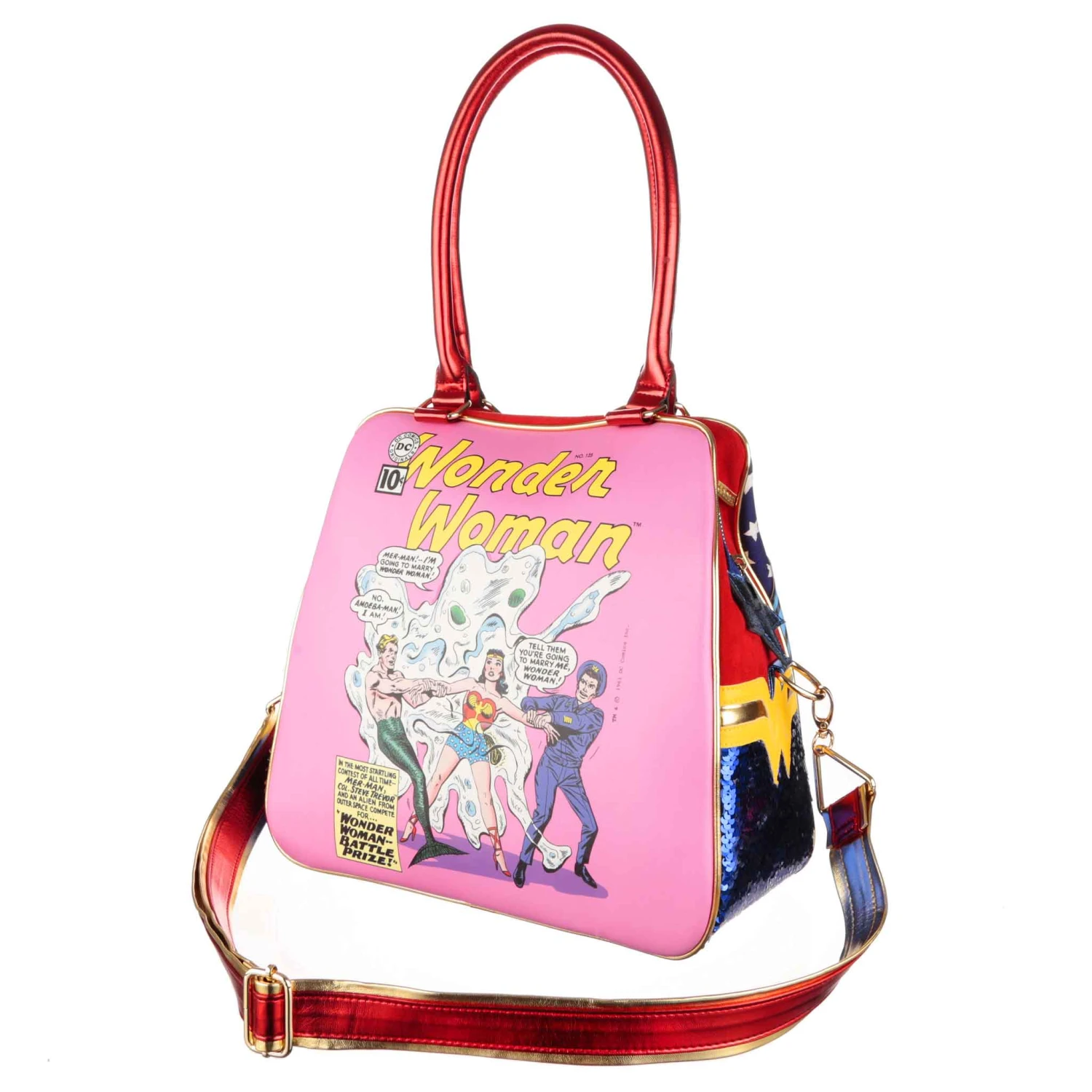 I Love Wonder Woman Bag 4 I Love Wonder Woman Bag - Image 2