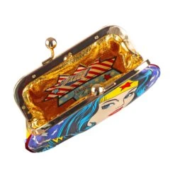 Real Wonder Purse -Masquerade Shoes B128 62A 3 Real Wonder Purse Irregular Choice Justice League Wonder Woman Coin Purse