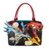 Defenders Of Justice Bag -Masquerade Shoes B158 05A 1 Defenders Of Justice Bag Irregular Choice Justice League Batman The Flash Large Handbag