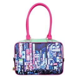 Neon Nights Bag -Masquerade Shoes B214 03A 2 Neon Nights Bag Irregular Choice Tokyo Handbag