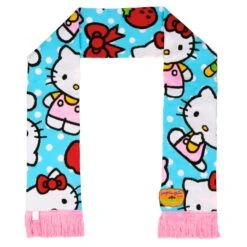 Hello Springtime Scarf -Masquerade Shoes GSSCARF04A 4 Summertime Scarf Irregular Choice X Sanrio Hello Kitty Knitted Football Scarf ace6b7bc e48b 48ff 8593 8a15fe10cdb0