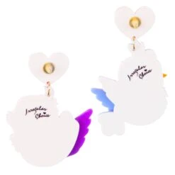 Tweet Hearts Earrings -Masquerade Shoes JIC207A 2 Tweet Hearts Earrings Irregular Choice Rockabilly Blue Bird Acrylic Earrings b5b4ebcf cdea 4717 b01f d6e32a0e3d03