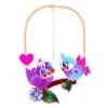 Twoos Company Necklace -Masquerade Shoes JIC208A 1 Twoos Company Necklace Irregular Choice Rockabilly Blue Bird Acrylic Necklace 81aadb5c 3213 47a4 8957 947d9bdc2ffb