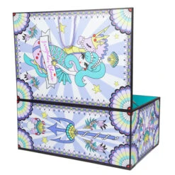 Mermaid Storage Chest -Masquerade Shoes ic 3979